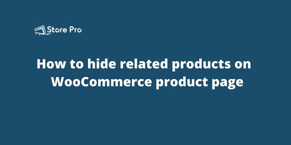 How to hide related products on the WooCommerce product page